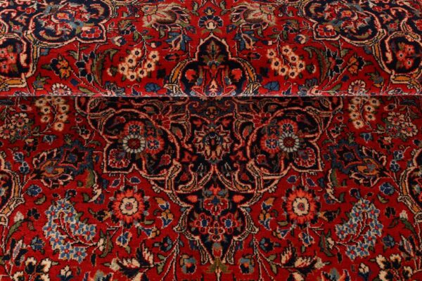 Kashan Perserteppich 127 × 210 cm, Schurwolle, handgeknüpft