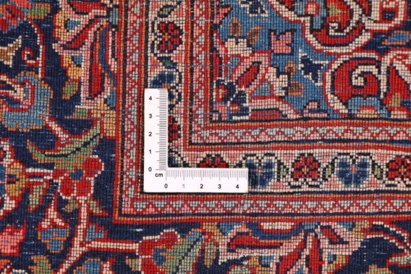 Kashan Perserteppich 127 × 210 cm, Schurwolle, handgeknüpft