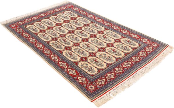 Kashan Perserteppich 134 × 202 cm, Schurwolle, handgeknüpft antik