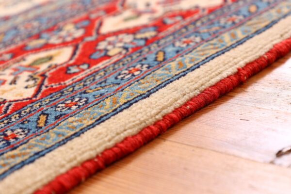 Kashan Perserteppich 134 × 202 cm, Schurwolle, handgeknüpft antik