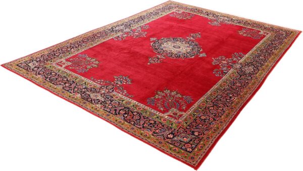 Kashan Perserteppich 250 × 346 cm, Schurwolle, handgeknüpft