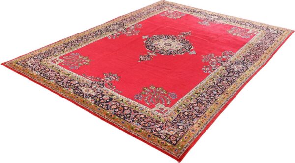 Kashan Perserteppich 250 × 346 cm, Schurwolle, handgeknüpft