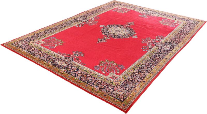 Kashan Perserteppich 250 × 346 cm, Schurwolle, handgeknüpft