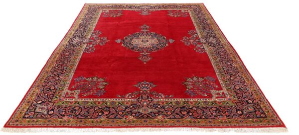 Kashan Perserteppich 250 × 346 cm, Schurwolle, handgeknüpft