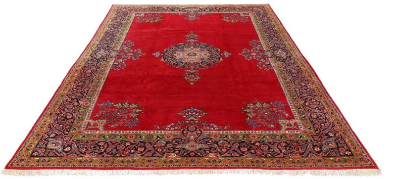 Kashan Perserteppich 250 × 346 cm, Schurwolle, handgeknüpft