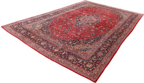 Kashan Perserteppich 307 × 465 cm, Schurwolle, handgeknüpft