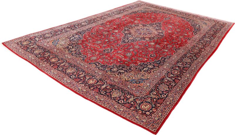 Kashan Perserteppich 307 × 465 cm, Schurwolle, handgeknüpft