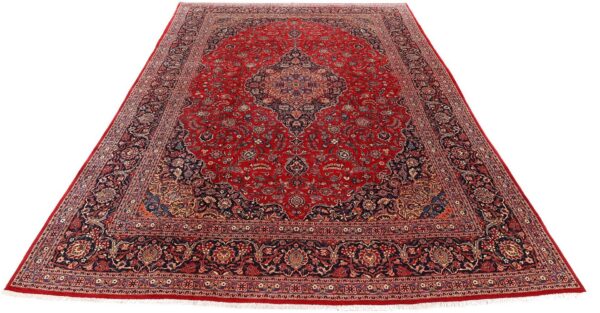 Kashan Perserteppich 307 × 465 cm, Schurwolle, handgeknüpft