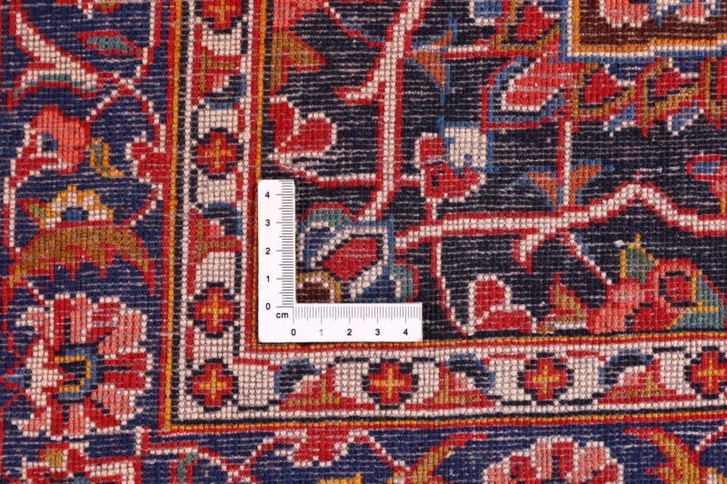 Kashan Perserteppich 311 × 424 cm, Schurwolle, handgeknüpft