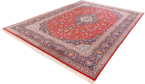 Kashan Perserteppich 312 × 428 cm, Schurwolle, handgeknüpft