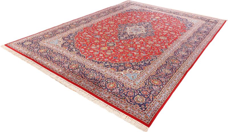 Kashan Perserteppich 312 × 428 cm, Schurwolle, handgeknüpft