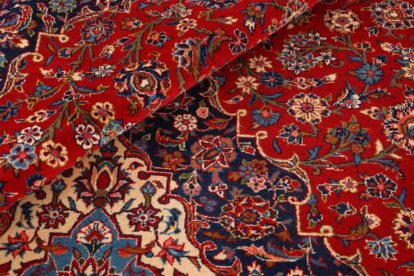 Kashan Perserteppich 312 × 428 cm, Schurwolle, handgeknüpft