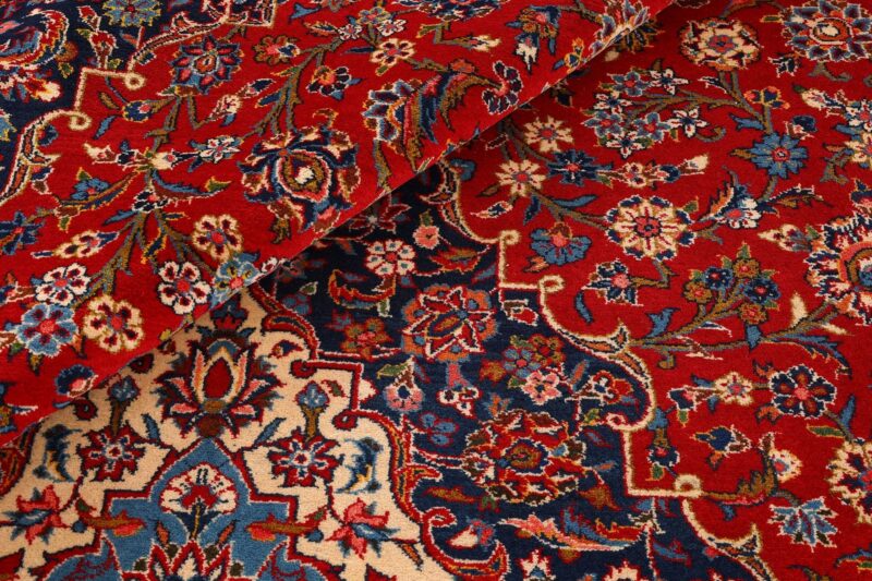 Kashan Perserteppich 312 × 428 cm, Schurwolle, handgeknüpft