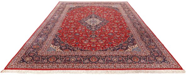 Kashan Perserteppich 312 × 428 cm, Schurwolle, handgeknüpft