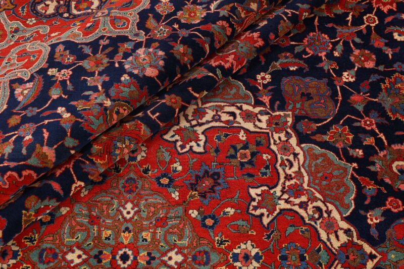 Kashan Perserteppich 315 × 422 cm, Schurwolle, handgeknüpft