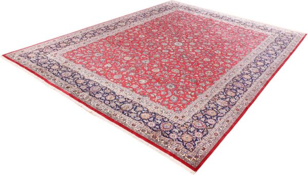 Kirman Perserteppich 306 × 403 cm, Schurwolle, handgeknüpft floral
