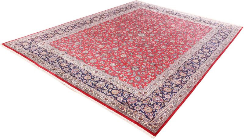 Kirman Perserteppich 306 × 403 cm, Schurwolle, handgeknüpft floral