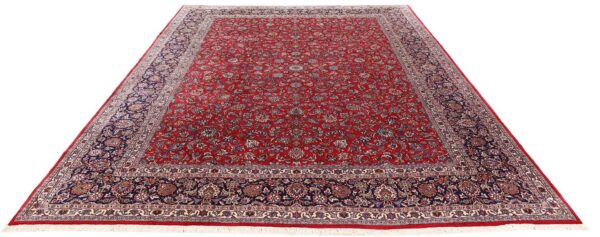Kirman Perserteppich 306 × 403 cm, Schurwolle, handgeknüpft floral