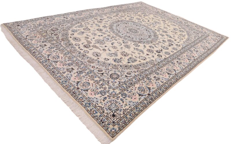Nain Perserteppich 353 × 249 cm, Schurwolle & Seide, handgeknüpft — Ansicht 6