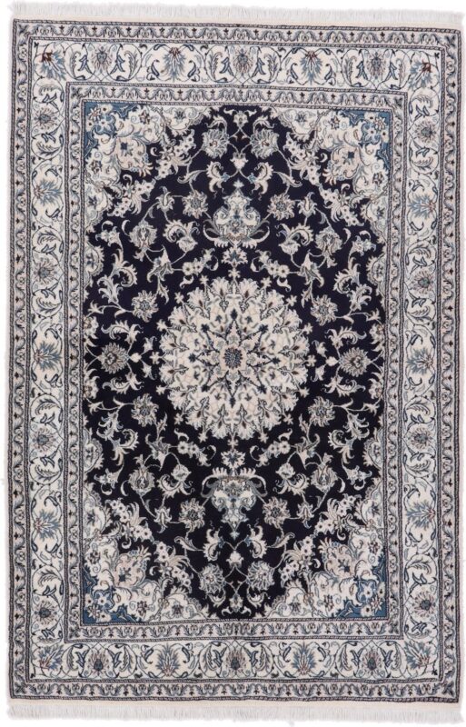 Nain Perserteppich 171 × 258 cm, Schurwolle und Seide, handgeknüpft