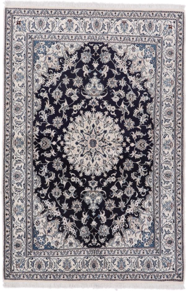 Nain Perserteppich 171 × 258 cm, Schurwolle und Seide, handgeknüpft