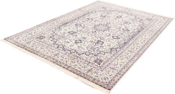 Nain Perserteppich 224 × 317 cm, Schurwolle-Seide, handgeknüpft