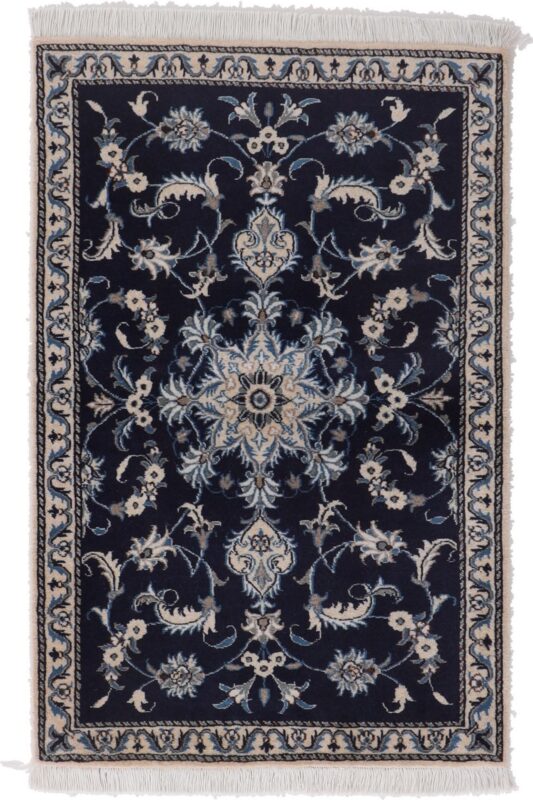 perserteppich-nain-90-x-140-cm-schurwolle-und-seide-handgeknupft-2.jpg Nain Perserteppich 90 × 140 cm, Schurwolle und Seide, handgeknüpft