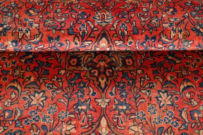 Sarough Perserteppich 125 × 195 cm, Schurwolle, handgeknüpft