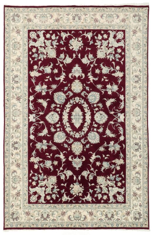 Tabriz Perserteppich 300 × 200 cm, Schurwolle & Seide, handgeknüpft
