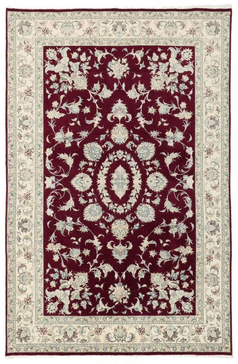 Tabriz Perserteppich 300 × 200 cm, Schurwolle & Seide, handgeknüpft