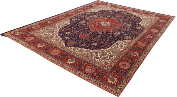 Täbriz Perserteppich 300 × 401 cm, Schurwolle, handgeknüpft