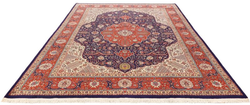 Täbriz Perserteppich 300 × 401 cm, Schurwolle, handgeknüpft