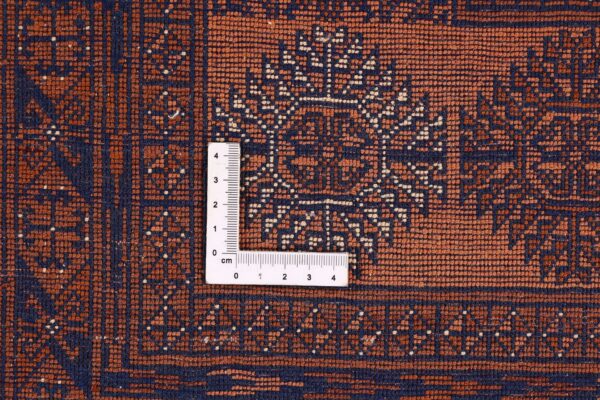 Turkmen Perserteppich 202 × 305 cm, Schurwolle, handgeknüpft